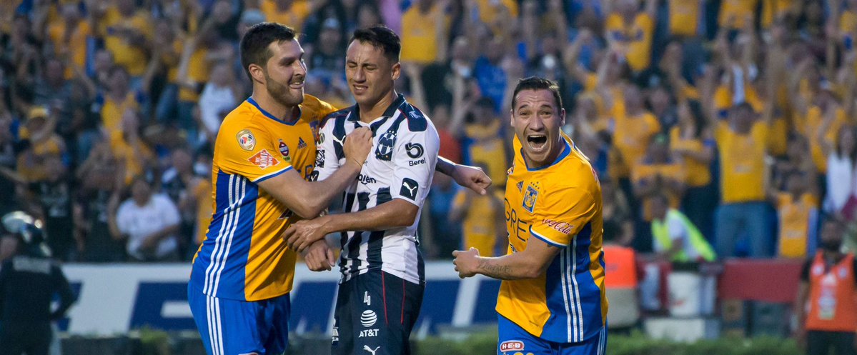 Fiesta y goles del Tigres 2-0 Rayados del clasico regio 112 de liguilla